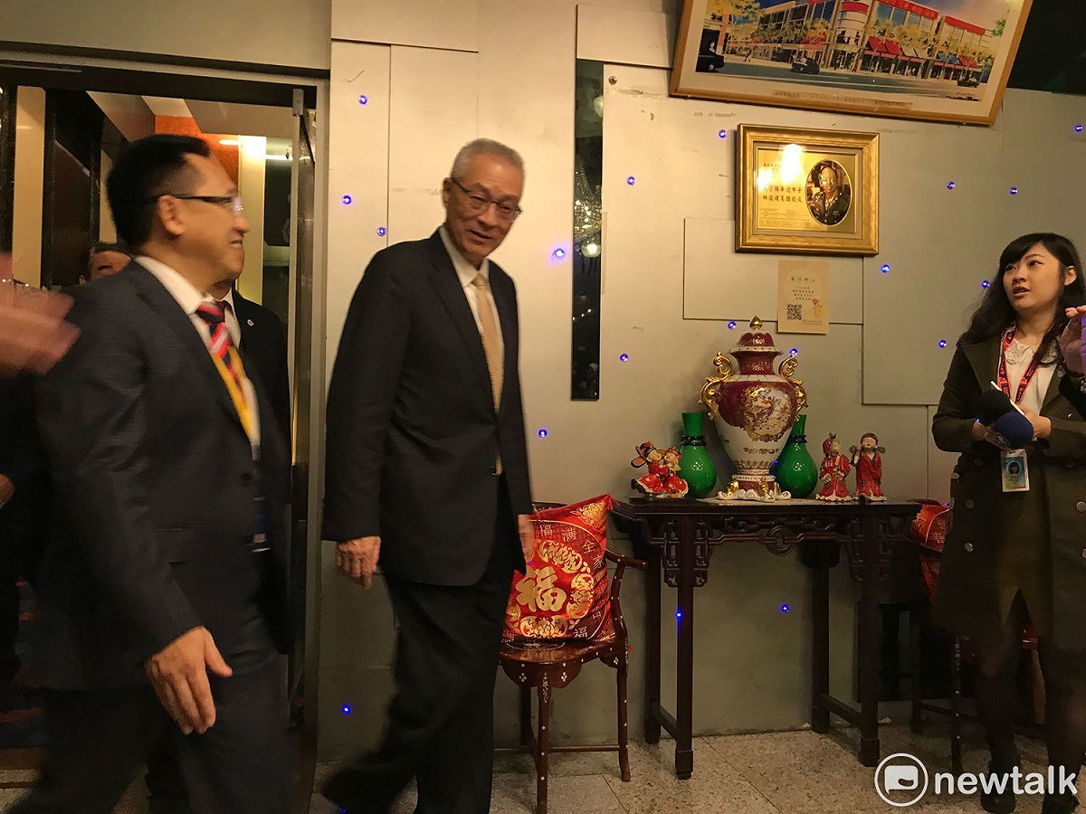 吳敦義今出席台北市雲南省同鄉會舉辦「雲南護國起義與行憲紀念暨會員大會」。 圖：周煊惠 / 攝