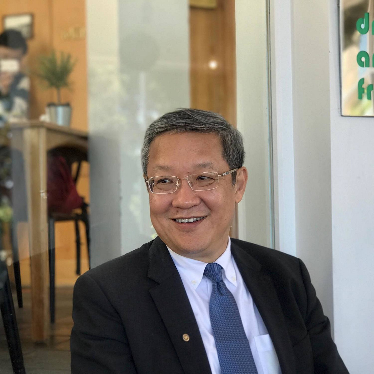 前紐西蘭大使介文汲宣布，投入國民黨基隆市長初選。 圖：翻攝自介文汲臉書
