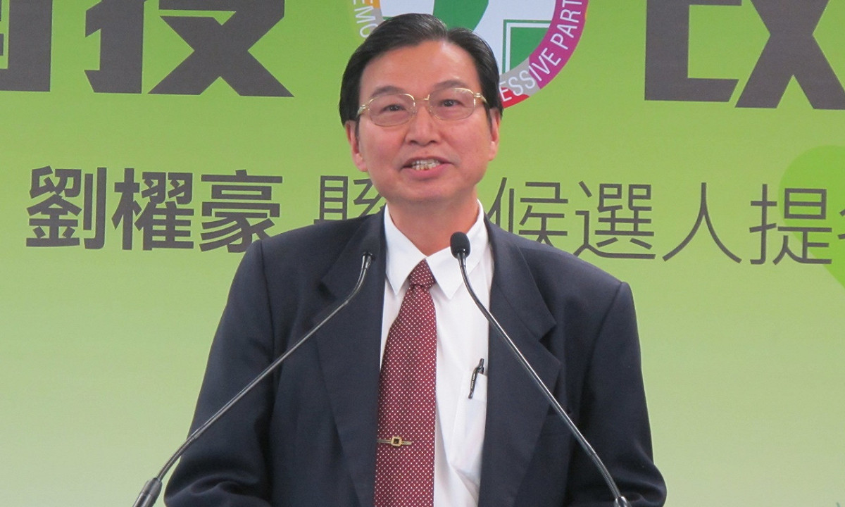 草屯鎮長洪國浩27日獲民進黨提名為南投縣長。 圖：新頭殼資料照片