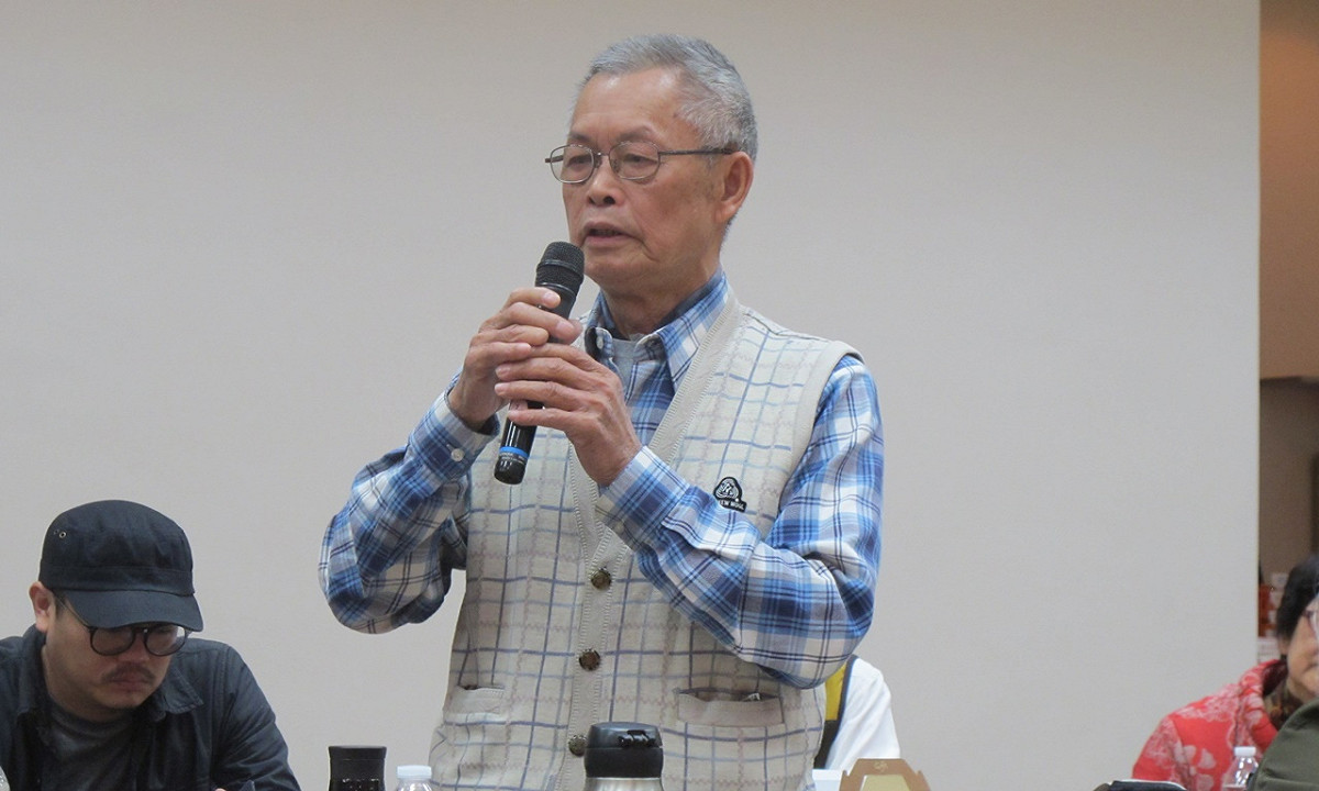 王文山28日表示，他與陳本江等人的確是有參與鹿窟事件，但其他有的人是屈打成招的。 圖：林朝億/攝