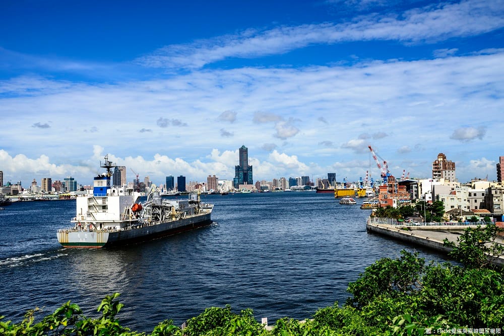高雄港首次加入空汙應變行列。 圖：Flickr提供吳嘉峻開放權限
