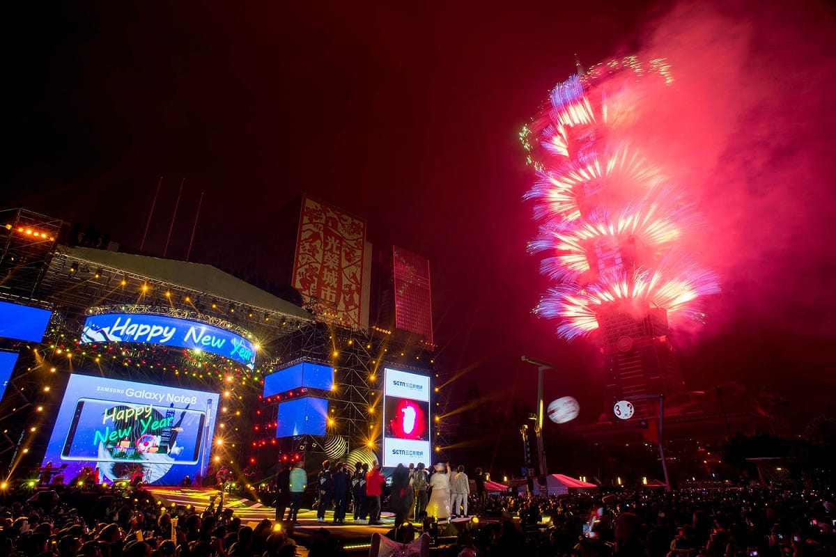 自從101建設好後，每年跨年101煙火秀已成為年度重頭戲。 圖：台北市政府／提供