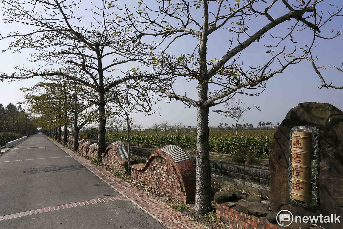 位於台19線上的台灣詩路是鹽水新興景點。 圖/ 張大魯攝
