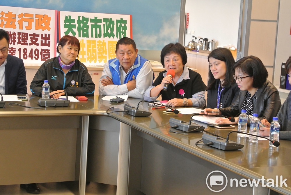 市議員張瀞分說林佳龍是政客。 圖 : 唐復年/攝