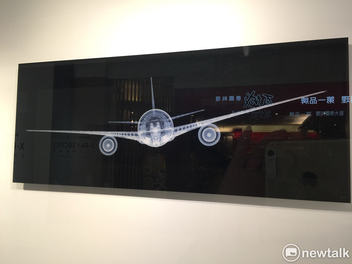 波音747飛機。 圖：唐復年/攝