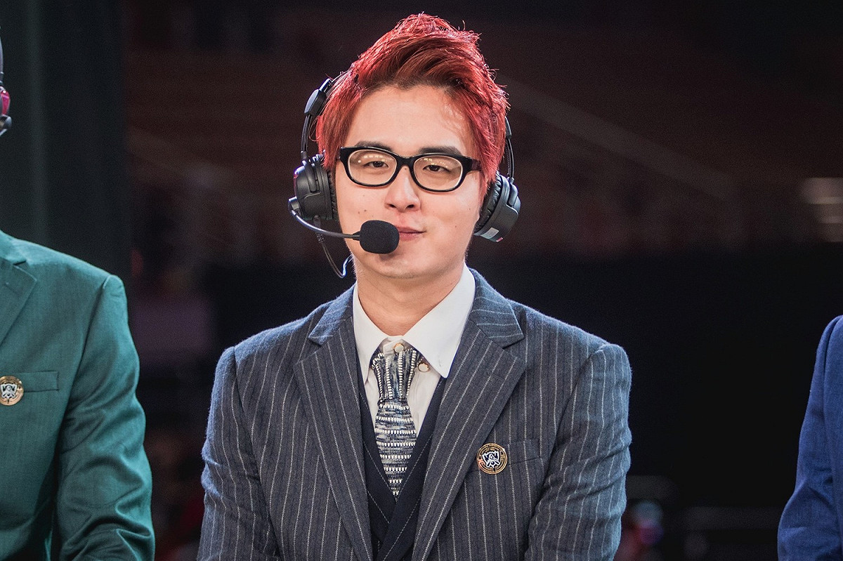 知名官方解說「記得」。 圖：翻攝自 LoL Esports Photos flickr