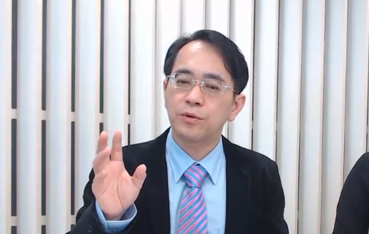 顏宗海步指出，燃煤產生的汞是元素汞，如果大量吸入可能出現支氣管炎、肺炎，如果長期暴露，會導致慢性元素汞中毒影響腦部。 圖：新頭殼直播畫面