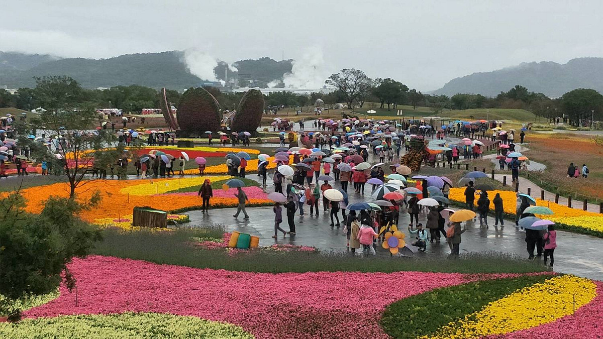 2017台中國際花毯節活動今(7)日圓滿落幕。 圖：台中市政府/提供