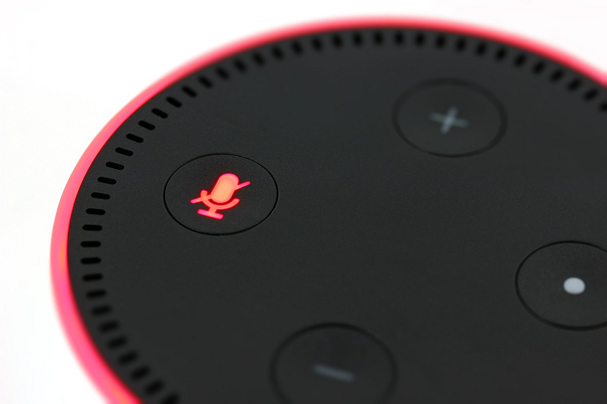 Amazon推出的智慧喇叭「Echo Dot」 。 圖：Pixabay
