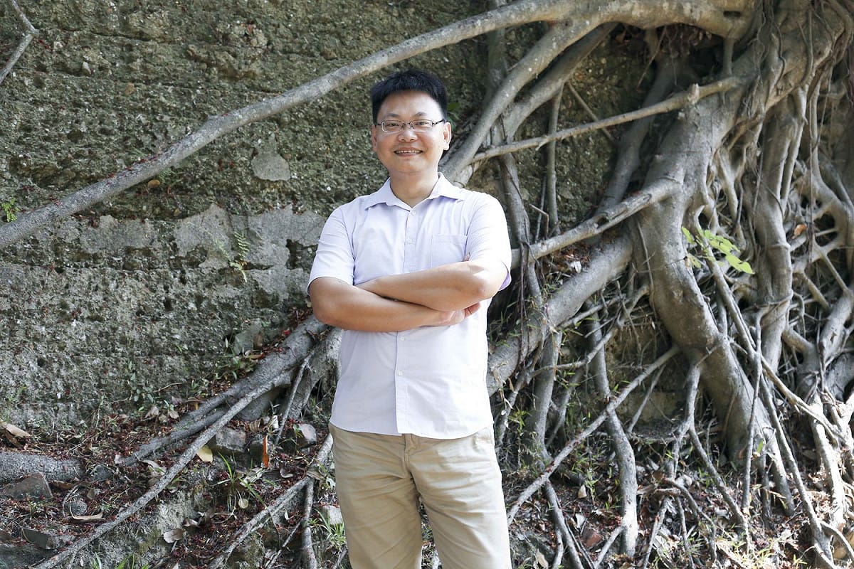 熊仲卿希望當台灣的印地安那瓊斯。 圖/張大魯攝