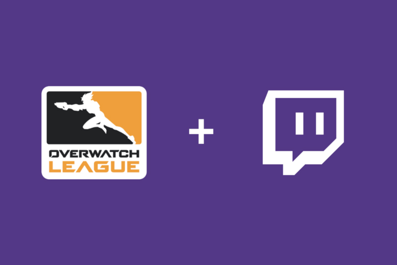 OWL與Twitch簽下兩年直播權。 圖：翻攝自Twitch