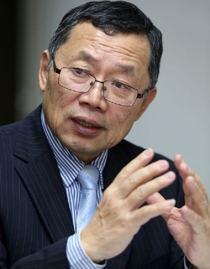 台灣自來水公司董事長郭俊銘表示，已承諾今年不漲水價，明年則可能考慮增加收費級距。 圖：中央社
