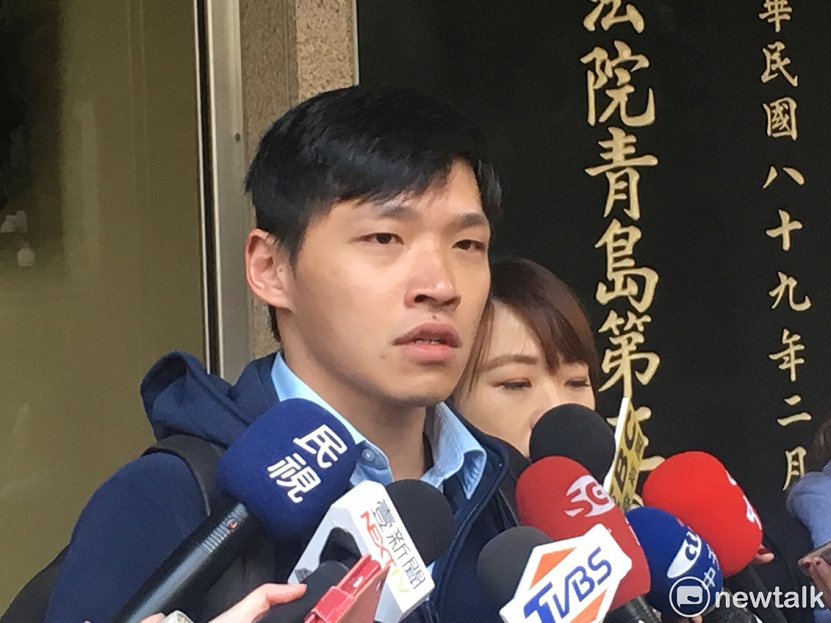 針對襲胸事件，陳為廷今日再度出面澄清。 圖：黃韋銓/攝