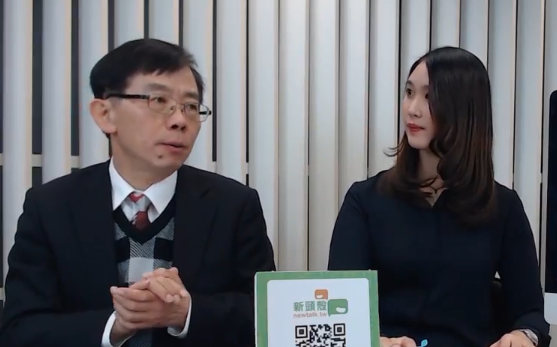 環保署監資處處長張順欽接受新頭殼直播訪問時談到，大家最常聽到的PM2.5只要有燃燒行為就會產生。 圖：新頭殼直播畫面