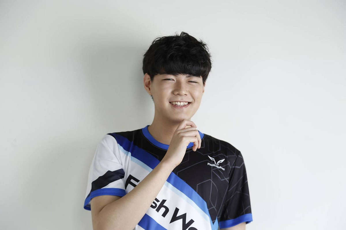 閃電狼韓籍打野選手「MooJin」。 圖：翻攝自  MooJin 무진 粉絲專頁