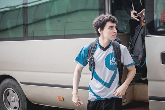 前Cloud 9（C9）戰隊的打野選手Contractz。 圖：翻攝自 LoL Esports Photos flickr