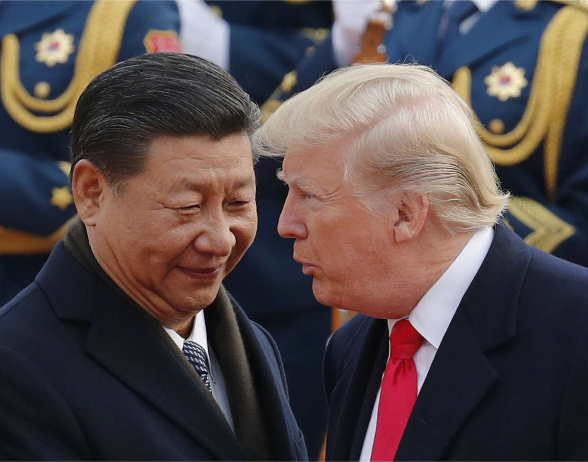習近平(左)指出，實現朝鮮半島無核化，維護朝鮮半島和平穩定符合各方共同利益，維護國際社會在這個問題上的團結十分重要。川普表示，美方重視中方在朝鮮半島問題上的重要作用，願繼續加強同中方的溝通協調。

 圖：達志影像/美聯社（資料照片）