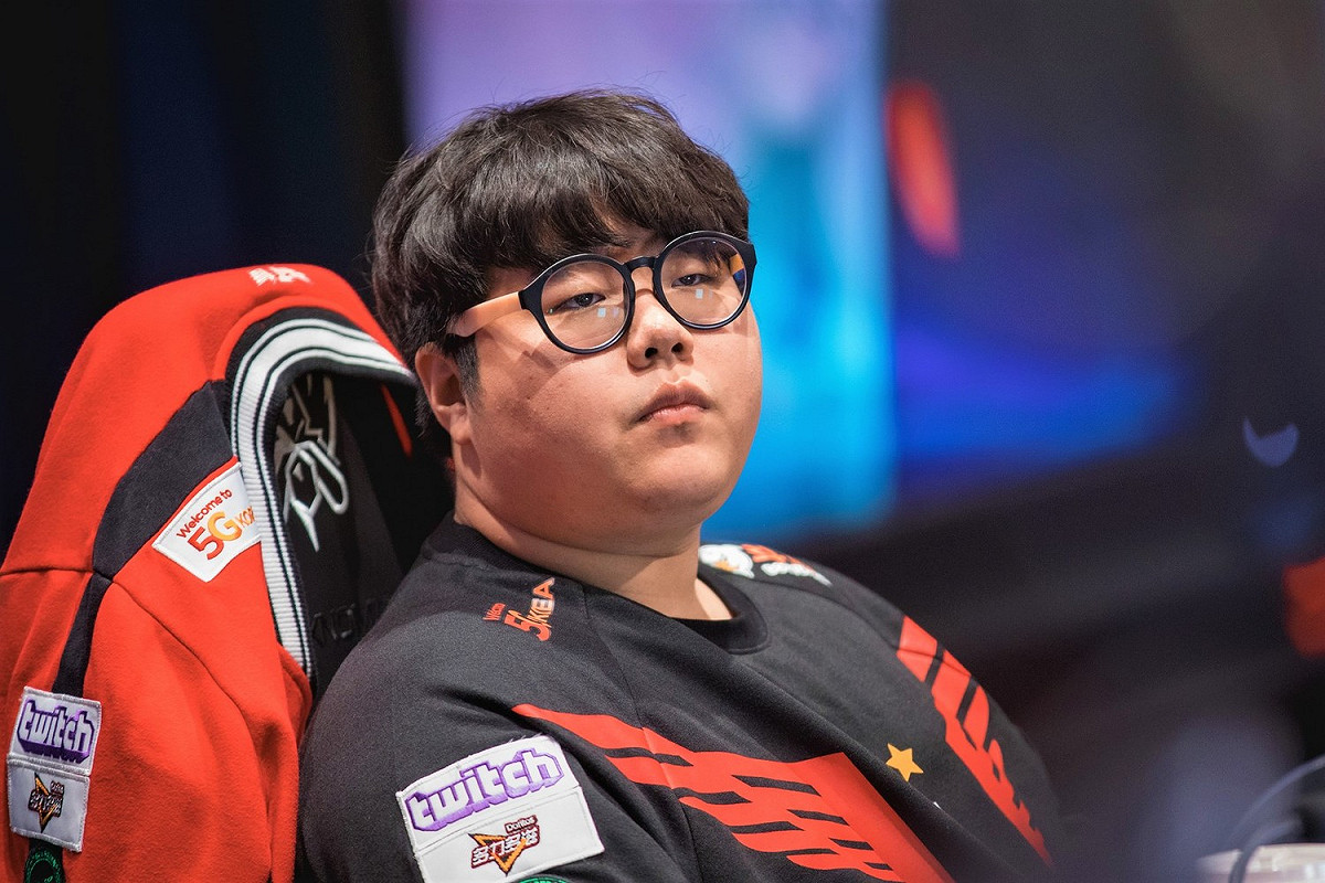 韓國戰隊SKT輔助選手Wolf。 圖：翻攝自 LoL Esports Photos flickr