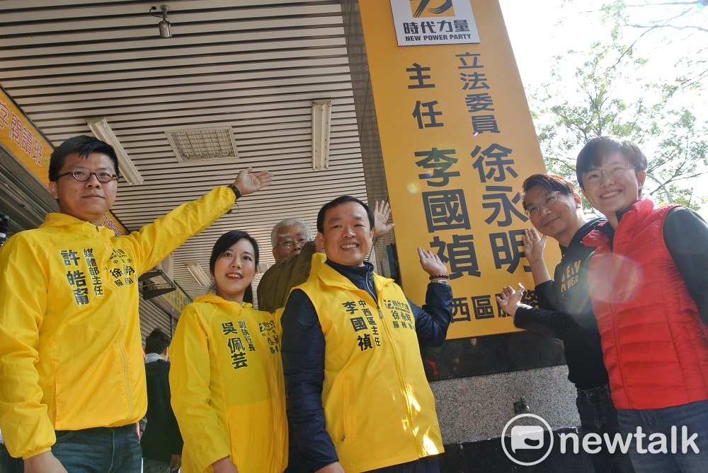 時代力量在台中市推出三名市議員候選人，明天會在黨慶中正式亮相。 圖 : 唐復年/攝