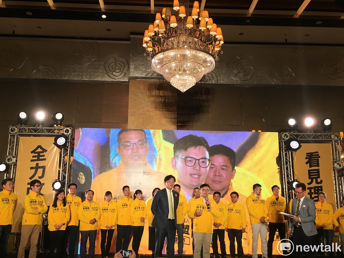 時代力量今（20）日晚間正式公布2018地方選舉第一波市議員候選人名單。
 圖：黃韋銓/攝