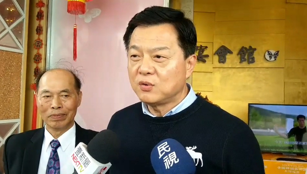 周錫瑋今天正式宣布參選新北市長。 （翻攝周錫瑋新北市政策研究中心提供影片）
