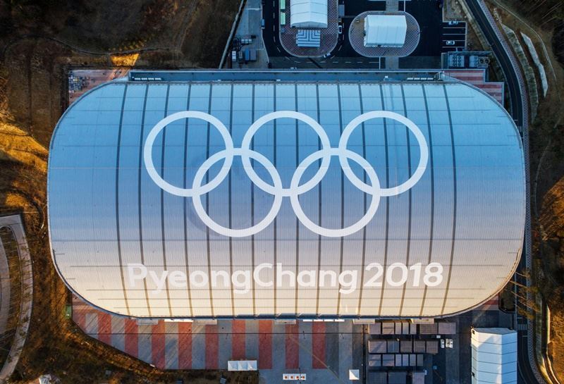 平昌冬奧將於2月9日揭幕，25日閉幕，南北韓將在開幕式共同進場。 （檔案照片／共同社提供）