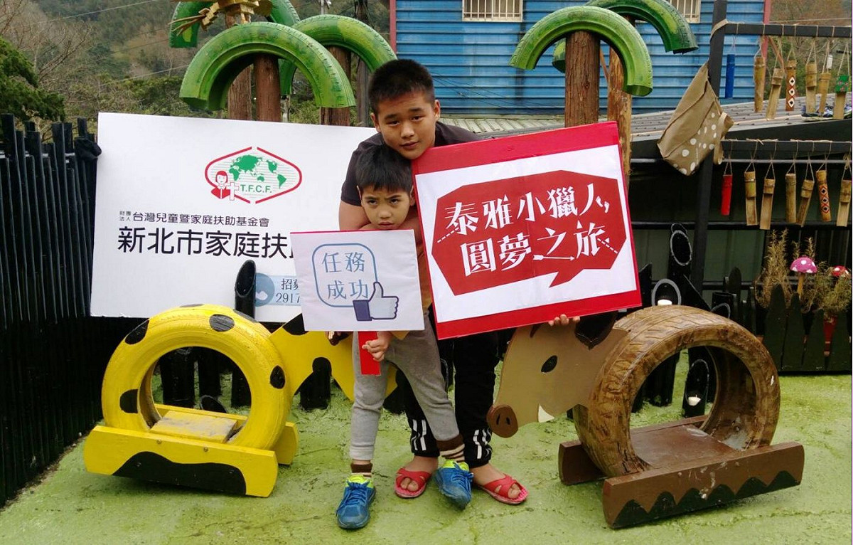阿榮的家被改造成原食小品棧，阿榮感謝幫助他的人，讓他有機會投入，改善家裡環境。 圖：新北市家扶中心/提供