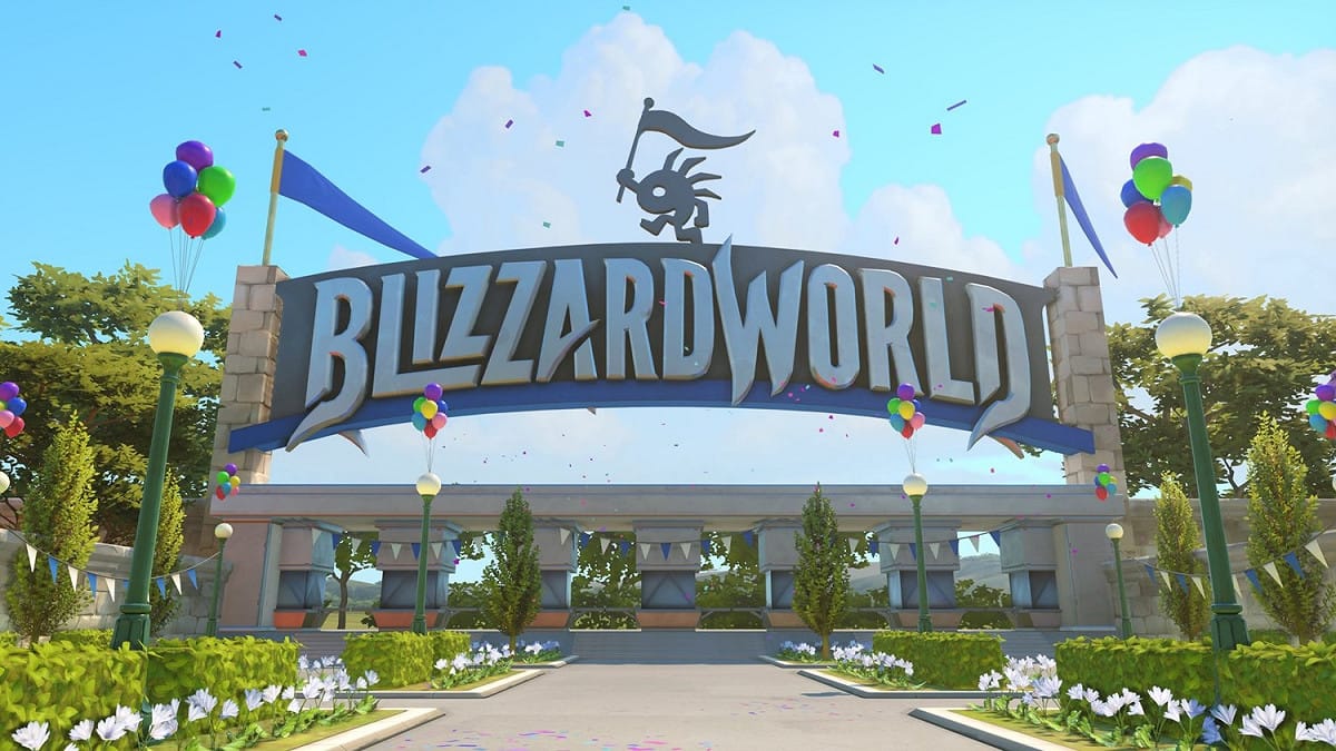 《鬥陣特攻》全新地圖暴雪樂園登場。 圖：暴雪娛樂/提供