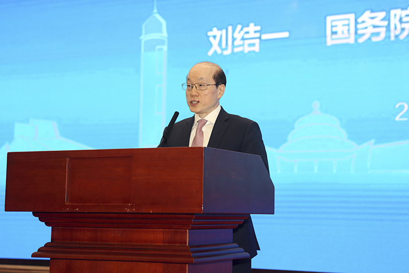 國臺辦主任劉結一。 圖：翻攝自國台辦官網（資料照片）