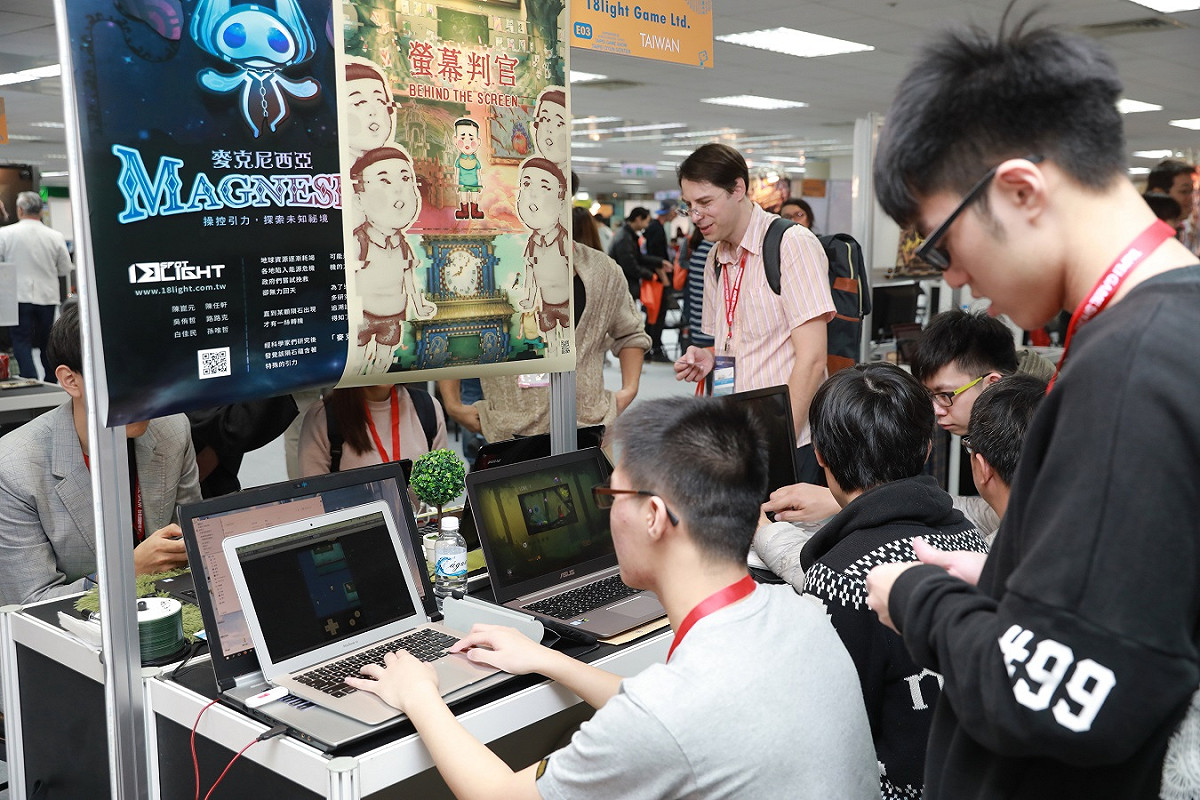 齊聚全球24個國家，175家獨立遊戲開發團隊的「Indie Games Festa」今年參展產品除了數量佔比最高的行動遊戲，更有多款跨平台遊戲首次發表。 圖：台北市電腦公會/提供