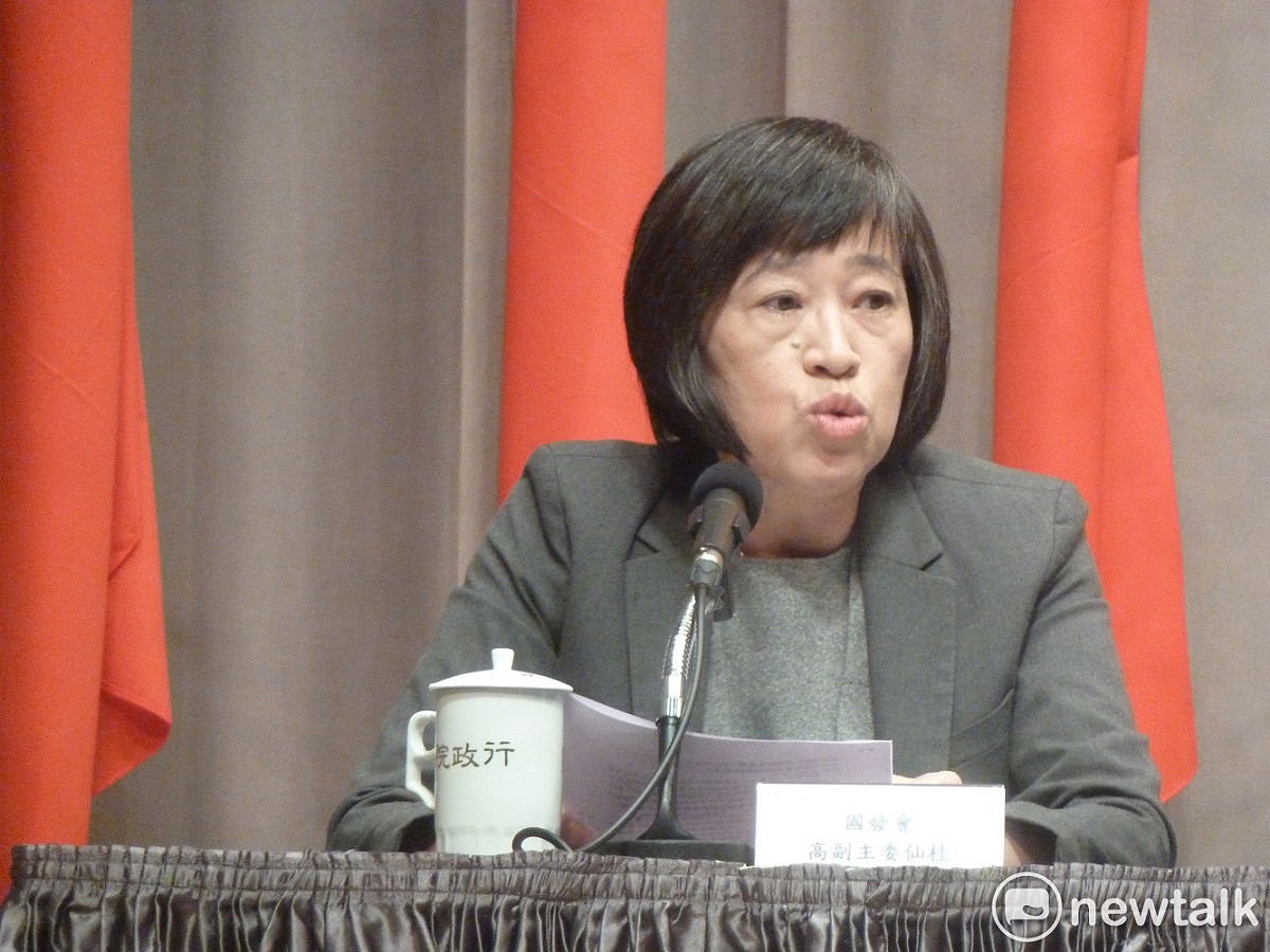 國發會副主委高仙桂今（25）日表示，外國電競選手未來也可來台在補習班進行實際技術教學。 圖：謝莉慧/攝