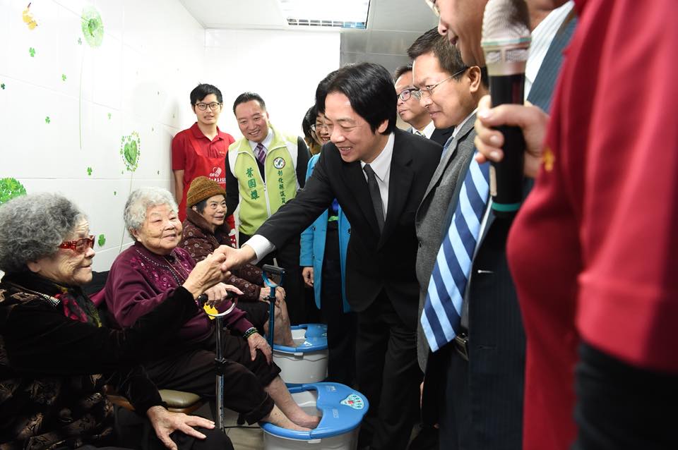 行政院長賴清德今日至彰化縣視察。 圖：翻攝自賴清德粉絲專頁