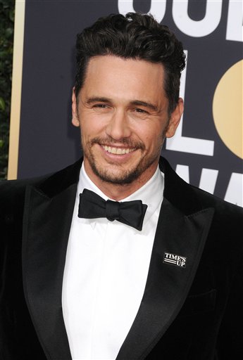好萊塢男星詹姆斯法蘭科（James Franco）被「浮華世界」好萊塢與奧斯卡金像獎年度特刊除名。 圖：達志影像/美聯社
