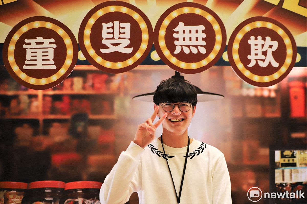 《英雄聯盟》職業電競隊伍閃電狼的韓籍新打野「MooJin」金武珍。 圖：蔡幸秀/攝