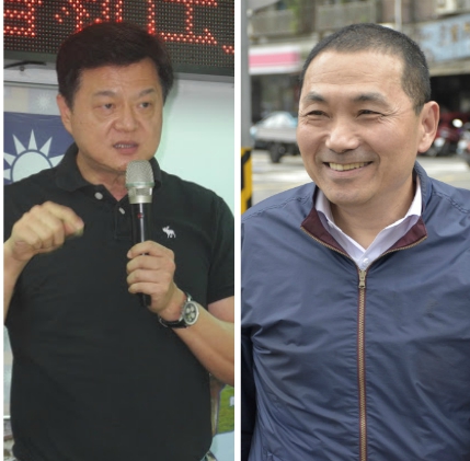對於周錫瑋宣布參選新北市長，新北市副市長侯友表示，加油！ 圖：新頭殼合成