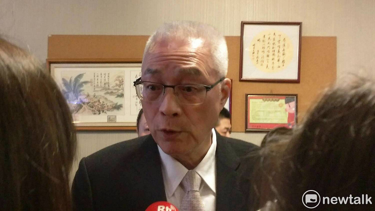 詢及31日公布第二波提名名單時，是否能協調完成，吳敦義僅簡單回答，「協調到OK，適當時機自然會宣布」。 圖：趙婉淳／攝