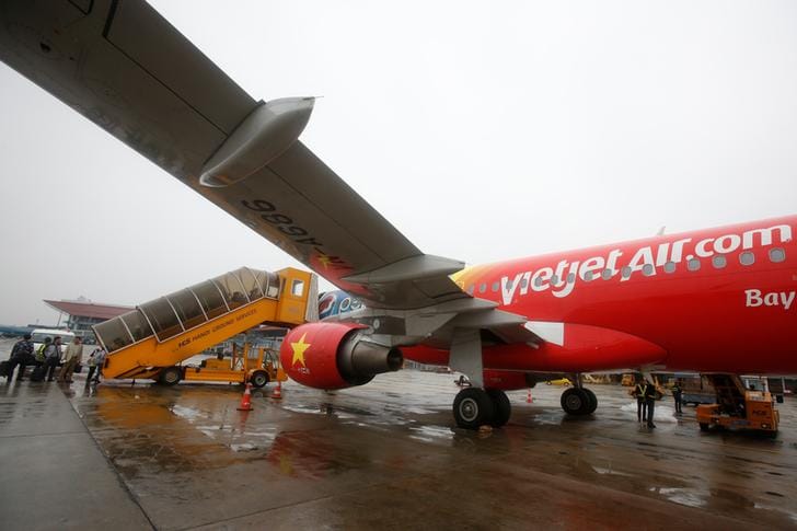 越捷航空公司（VietJet Air）。 圖：達志影像/路透社