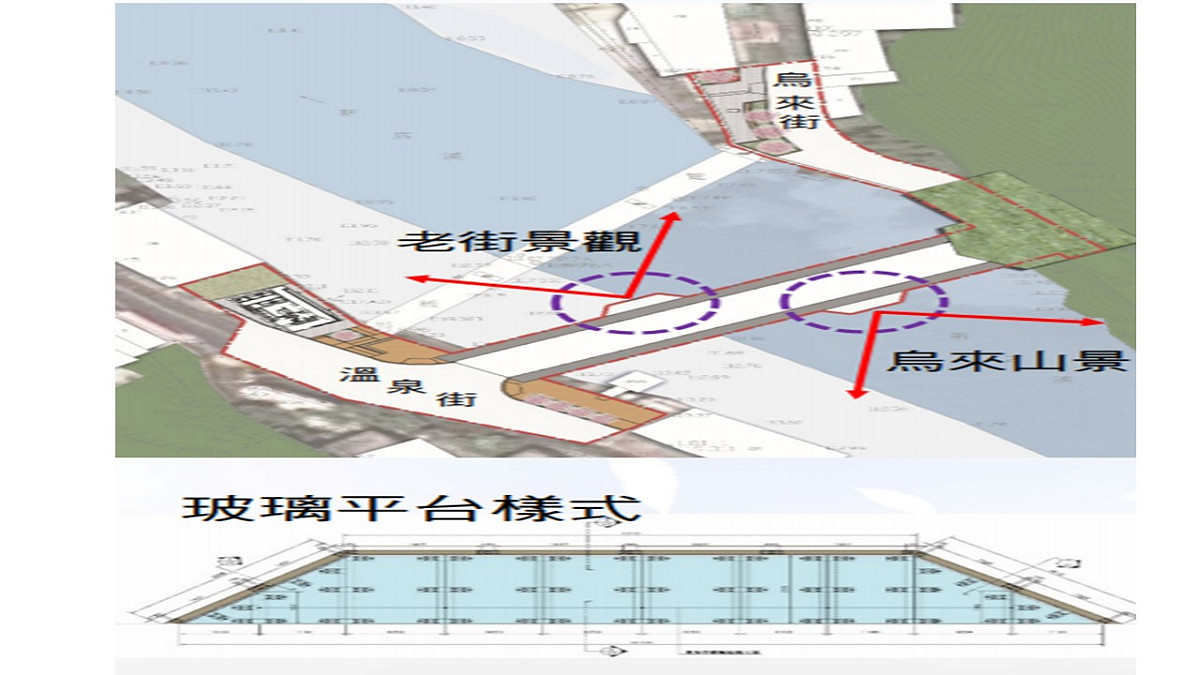 覽勝大橋改建計畫。 圖：新北市政府/提供