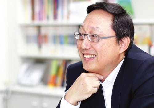 姚立明表示，願意當姚文智競選台北市長的總幹事。 圖 : 翻攝自圓神書活網