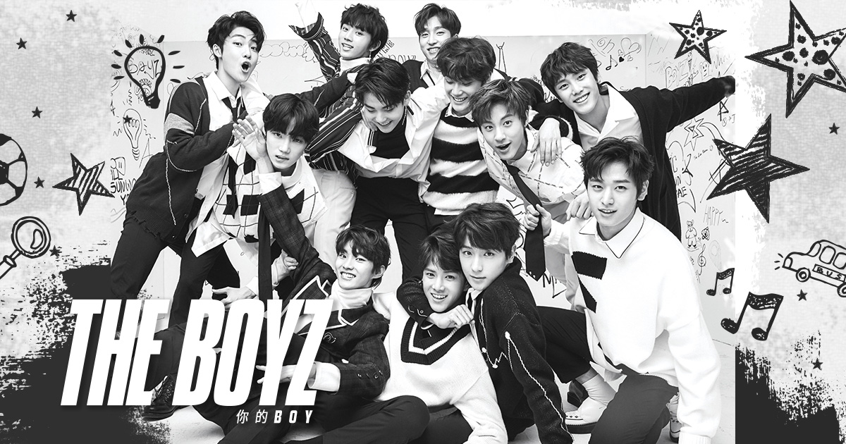 青春洋溢的「THE BOYZ」是《Mstar》2月主打星。 圖：Garena/提供