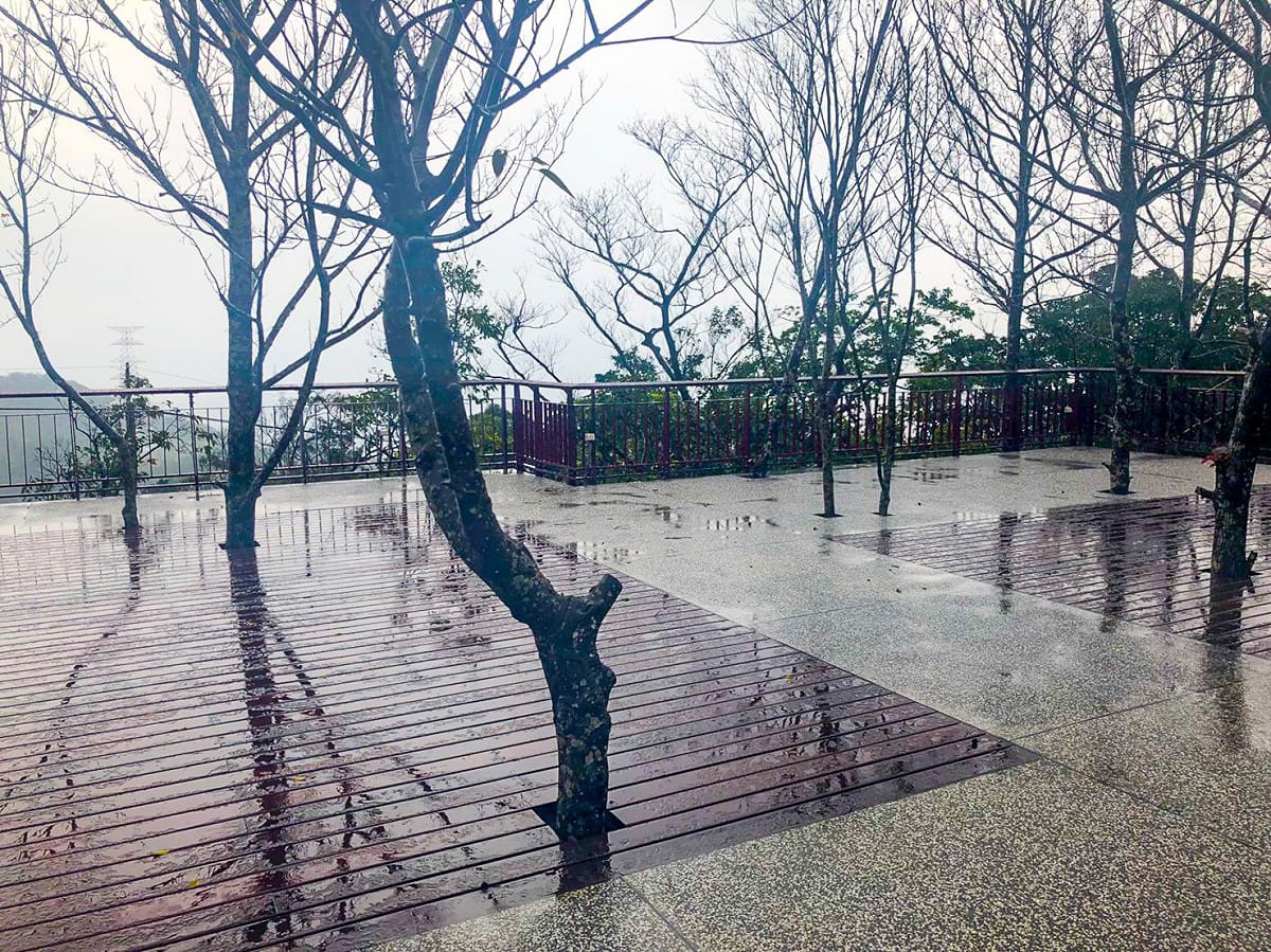 大地工程處說明，全新完成的碧山露營場，營位的數量從27個增加至42個，提供更多休憩空間。 圖：台北市工務局提供