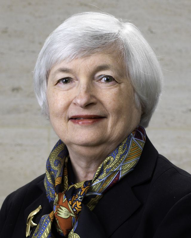 聯邦準備理事會主席葉倫（Janet Yellen）表示她對總統川普沒有續用她感到失望，她也預測聯準會會維持逐步升息的基調。 圖 : 翻攝自維基百科