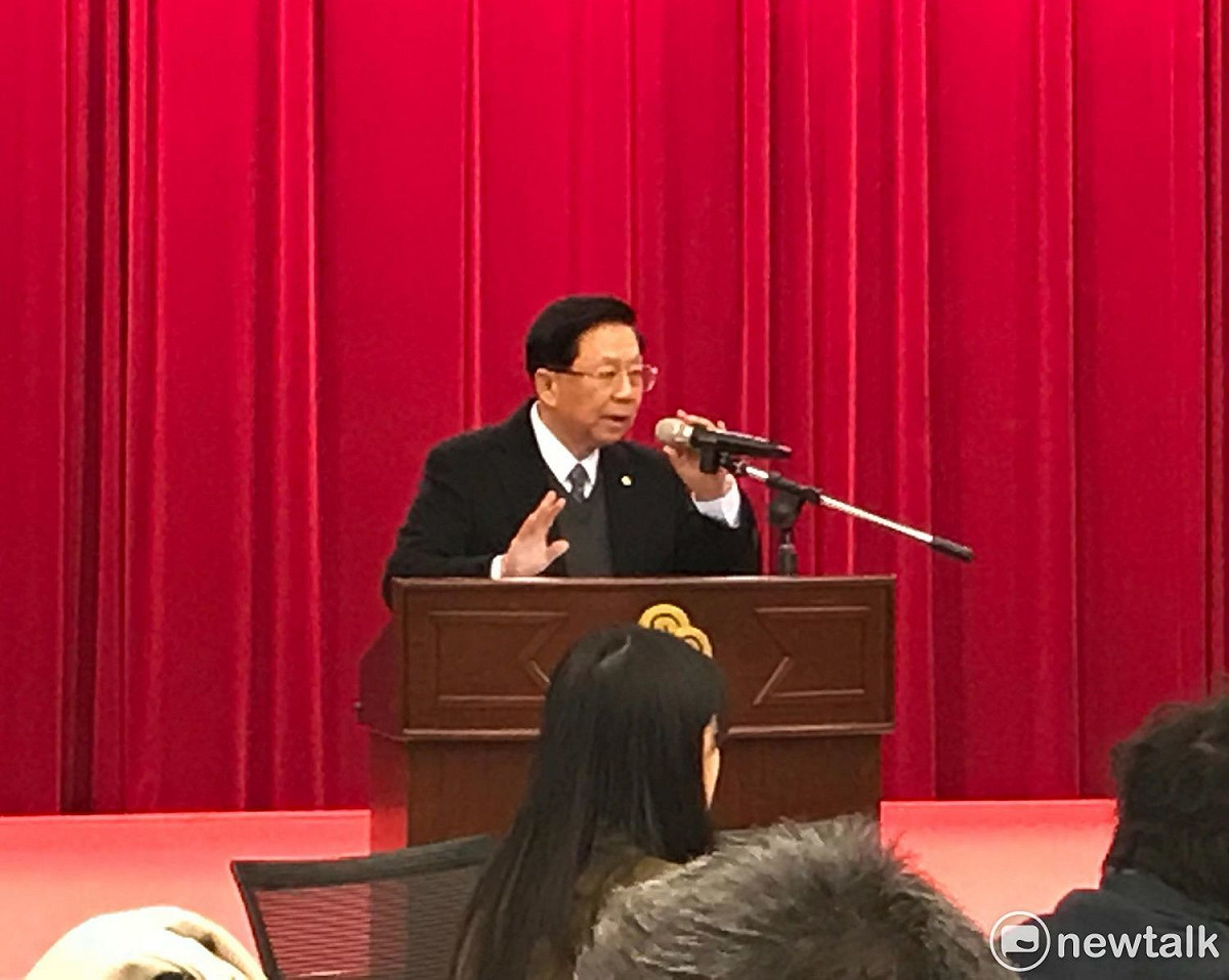 海基會董事長林弘茂。 圖：周煊惠 / 攝