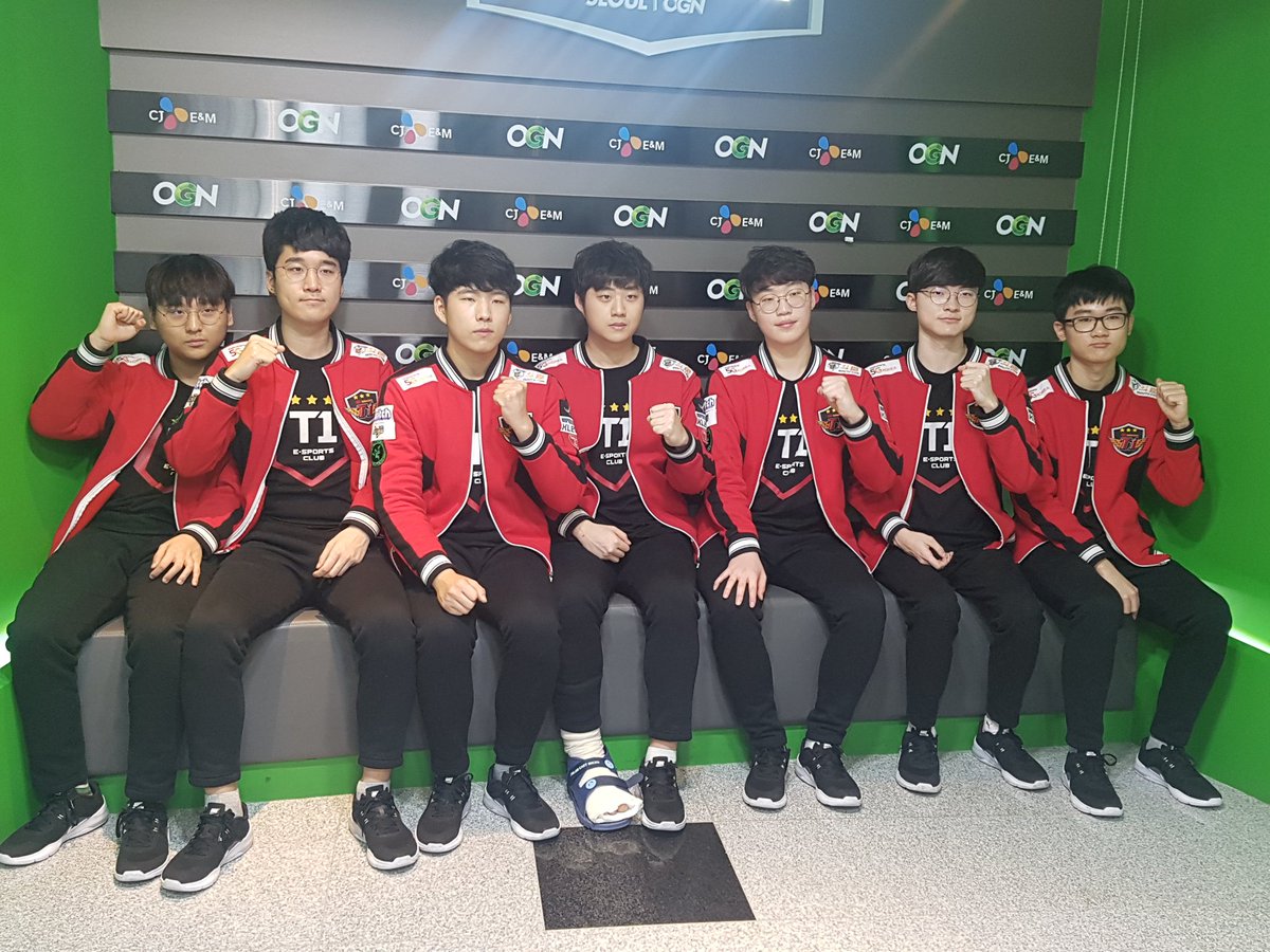 SKT昨（7）日終於終結連敗，成功找回狀態。 圖：翻攝自 SK telecom T1 ‏ 官方推特