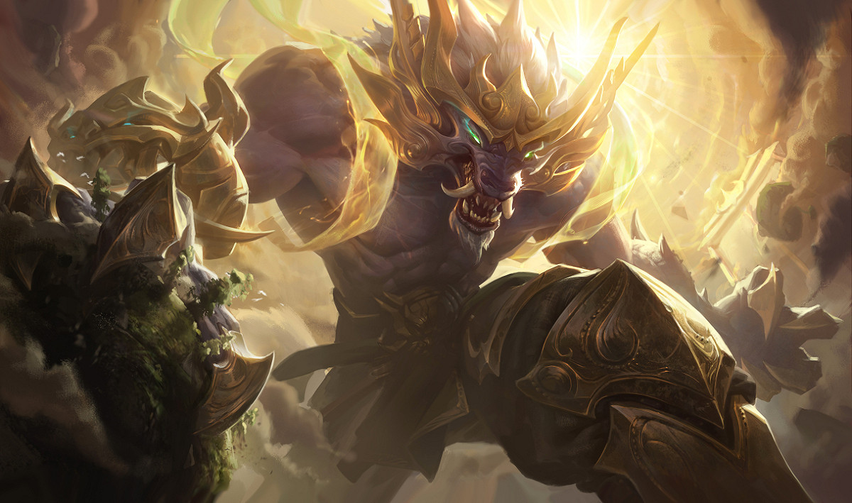 新春造型「玄天戰狼」沃維克。 圖：Garena/提供