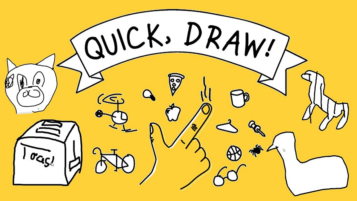 由Google推出，主打AI人工智慧與機器學習的「Quick,Draw！限時塗鴉」先前在網路上引發熱潮。 圖：新頭殼資料照片