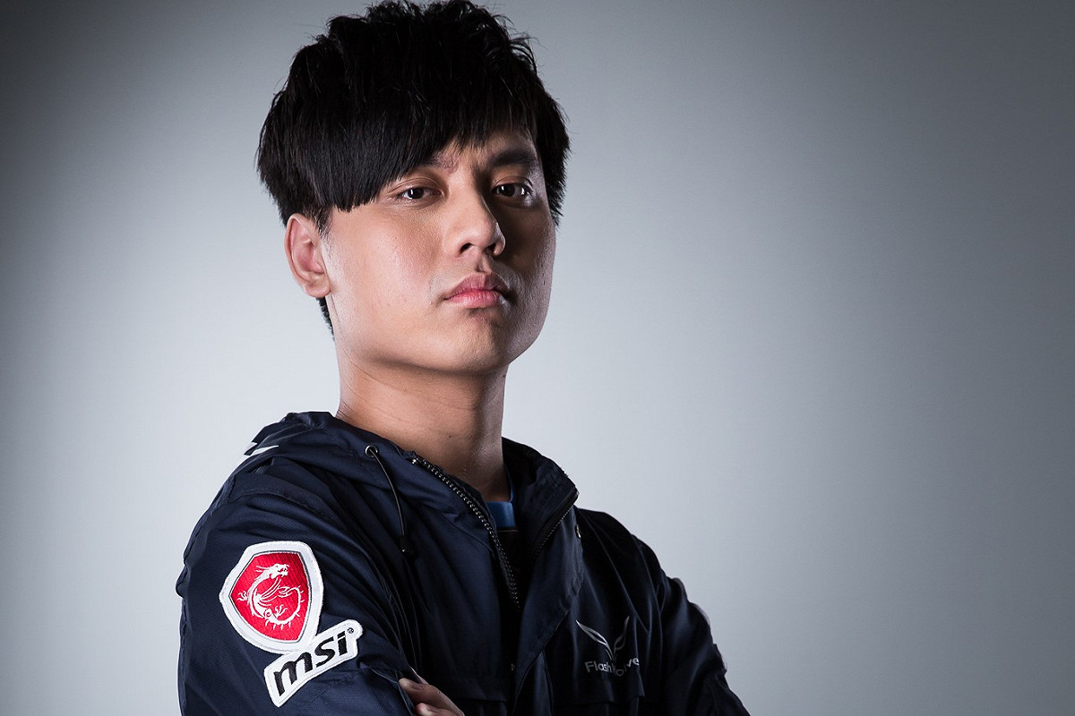 閃電狼中路選手Maple。 圖：翻攝自 Garena eSports  flickr
