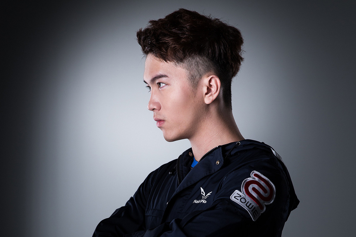 閃電狼上路選手MMD。 圖：翻攝自 Garena eSports flickr