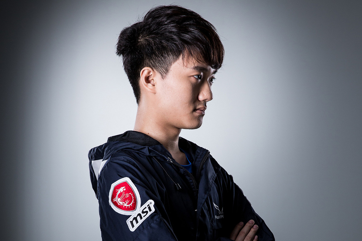 閃電狼輔助選手SwordArT。 圖：翻攝自 Garena eSports flickr