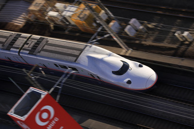 JR東日本上越新幹線車廂13日發生零件脫落事件，14日到16日，將緊急檢查約1350輛車廂。圖為上越新幹線所使用的E4系車輛。 圖：中央社